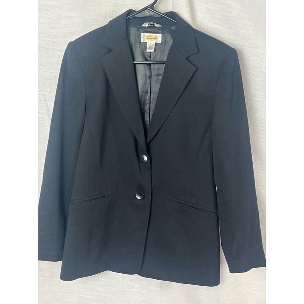 Talbots Black Women's Tailored Blazer Size 6 - Picture 5 of 5